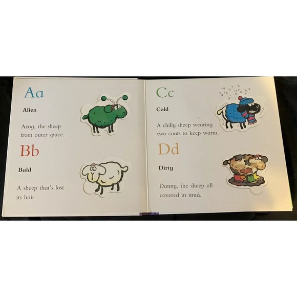 Simone Abel's Alphabet Sheep Interactive Pop Up Book Silly Sheep Educational - Picture 4 of 7